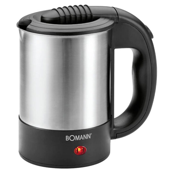Bollitore acciaio inox 0,5l 1000w Bomann
