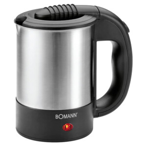 Bollitore acciaio inox 0,5l 1000w Bomann